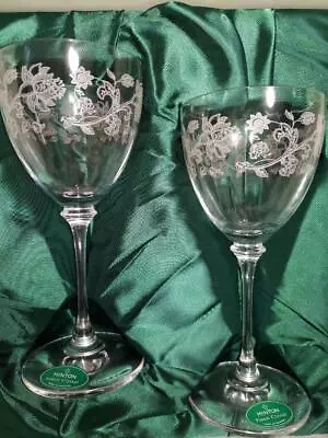 Buy Royal Doulton Minton Pair Wine Glass • 88.20£