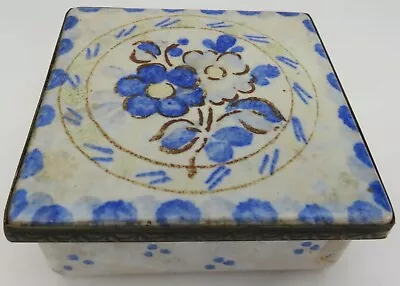 Buy Thomas Wolfe Berlin Studio Pottery Lidded Trinket Pot Box  • 35£