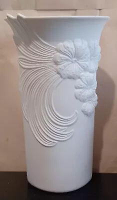 Buy Kaiser Germany 740/2 White Porcelain Bisque Vase. 7.50  Tall • 47.08£