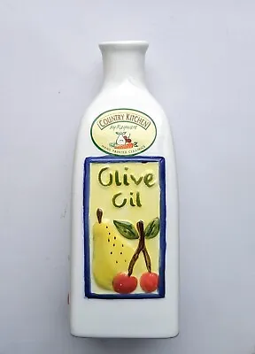 Buy Vintage Ceramic Olive Oil Bottle, Jar, Dispenser - Country Kitchen By Rayware • 19.95£