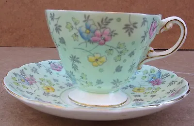 Buy Foley Bone China 1850 Floral Cup And Saucer • 4.49£