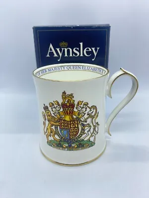 Buy Aynsley Bone China Mug - 70th Birthday - Queen Elizabeth II - 1996 • 15£