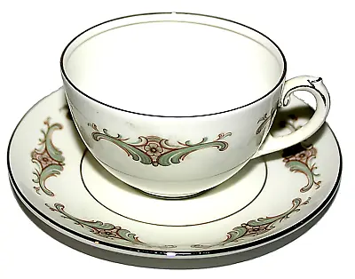 Buy Foley 1850 Finest Bone Chine Angelique Design Cup & Saucer And 2 Side Plates  • 14.85£