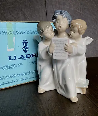 Buy Lladro 4542 ANGELS' GROUP Singing Choir Boys W/Lladro Box - 7  - $345 Retail • 56.88£