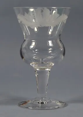 Buy Edinburgh Crystal, Thistle (Old Cut), Claret Wine Glass (2nds), 4  ½ B • 14.99£