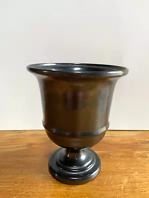 Buy Lustreware Black Pewter Ceramic Primrose Vase Urn 1946-56 - Beswick 1810 • 12£