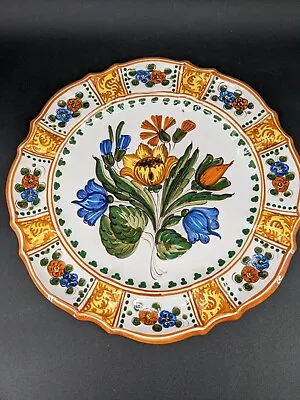 Buy Vintage Taormina, Sicily Italy Hand Painted Plate, Wall Plate, Wall Decor • 28.82£