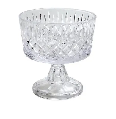 Buy Vintage Tyrone Crystal Ireland Pedestal Bowl Dish • 18.70£