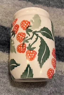 Buy Emma Bridgewater Raspberries Medium Jam Jar / Vase - Seconds Quality • 12£