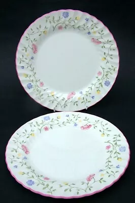 Buy TWO Johnson Brothers Summer Chintz Pattern Lg Dinner Plates 25cmw In Used Cond • 9£