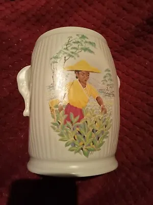 Buy Vintage SylvaC Ware Decorative Ceramic Tea Caddy / Pot / Vase • 11.71£