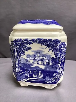 Buy Masons Twinings Tea Lidded Caddy Blue & White Ironstone China 1950-60 • 25.99£