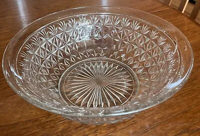 Buy Vintage Cut Glass Fruit Bowl  • 8£