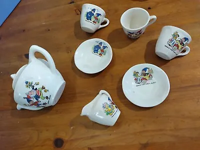 Buy VINTAGE 1950,S NODDY TEASET Miniature China Cup Saucer Good Condition  • 37£