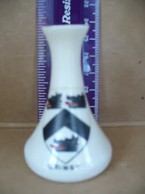 Buy Carlton China Crestware - Small Vase - Grimsby • 2.99£