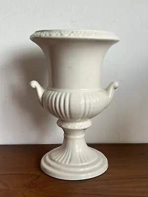 Buy Vintage Dartmouth Pottery Off White Classic Urn Mantle Vase 67B 17.5cm / 7” Tall • 13.95£