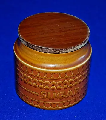 Buy Hornsea Pottery Saffron Standard Sugar Storage Jar With Lid, 1975, • 10.99£