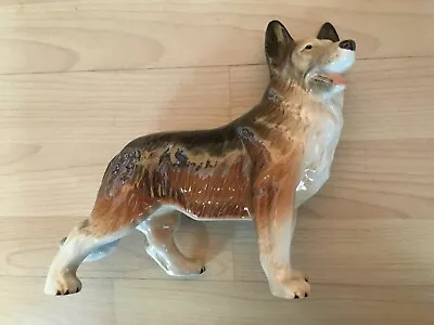 Buy Large Melba Ware Porcelain Ornamental Dog Sculpture/statue Approximately 8  X 9  • 9.99£