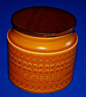 Buy Hornsea Pottery Saffron Standard Coffee Storage Jar With Lid, 1977, B, • 8.99£
