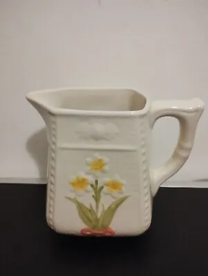 Buy Vintage Hand Painted Shorter & Son Jonquil Daffodil Jug / Vase Signed Dated 1993 • 30£