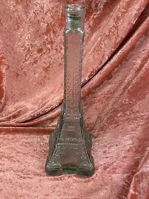 Buy Vintage Glass Wine Bottle Paris Eiffel Tower French France Hipster Cool Rf105 • 14.25£