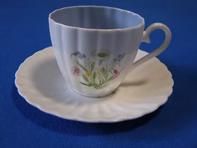 Buy Susie Cooper Fine Bone China SCO41 Pattern Flat Cup And Saucer Wedgwood England • 19.27£