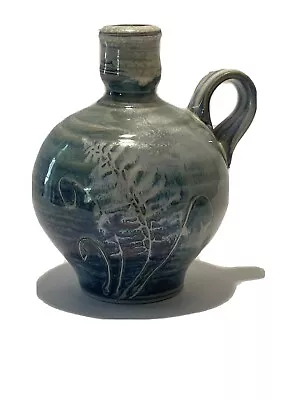 Buy Fabulous Handmade Stoneware Decor Bottle Fine Pottery By Artist Perry Munn • 47.44£