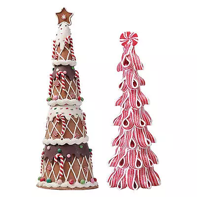 Buy Artificial Christmas Tree Soft Pottery Ornament X/mas Holiday Decoration Tree • 108.19£