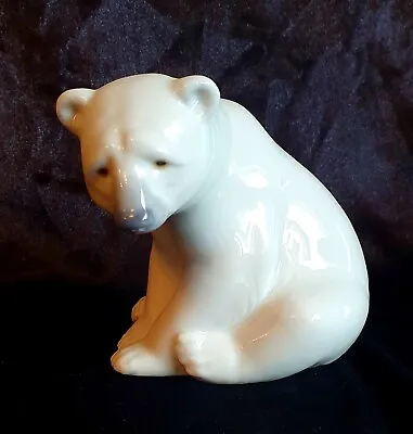 Buy Lladro #01209  Seated Polar Bear With Box • 15£