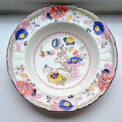 Buy Antique Masons Ironstone Persiana Shallow Dish Floral Imari - Vintage Plate Wall • 9.95£