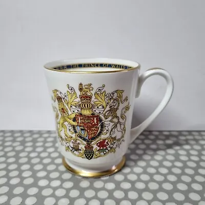 Buy Vintage Aynsley Fine Bone China Mug To Commemorate Charles Prince Of Wales • 9.99£