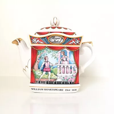 Buy Vtg Sadler William Shakespeare Romeo And Juliet Porcelain Teapot English 4445 • 39.99£