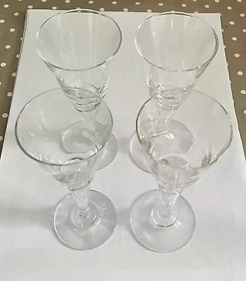 Buy 4 X Dartington FT115 Sharon Wine Glass/Crystal Glasses 19cm Tall • 20£