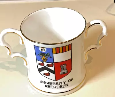 Buy A UNIVERSITY OF ABERDEEN Trophy Mug. Fine Bone China, Bearing The Uni's Insignia • 8.50£