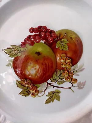 Buy Royal Worcester - Palissy Crown Ware - Embossed Decorative Fruit Plate - Vintage • 9.99£