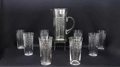 Buy Antique Drink Set, Crystal, 8+1, France, Beginning Of 20th Century • 125.35£