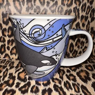 Buy Dunoon Stoneware Large Mug - Jane Brookshaw Atlantis Dolphin - Rare - Read Desc • 25£