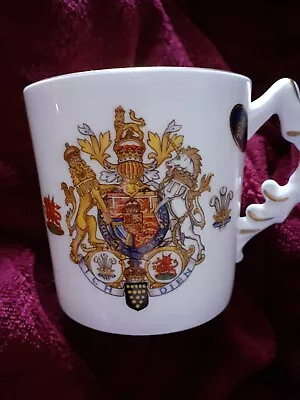 Buy Aynsley Royal Wedding Charles And Diana 1981 Mug Fine Bone China • 8£
