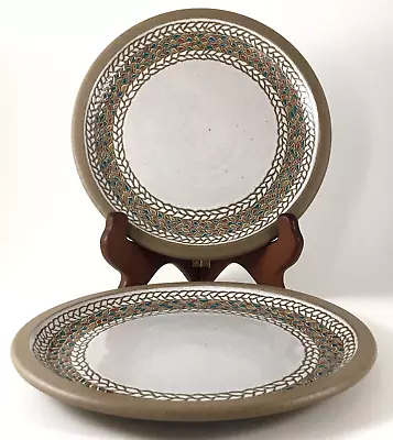 Buy Midwinter Braid Bread & Butter Plates Or Saucers 7  Lot Of 2 England Vintage '85 • 23.80£