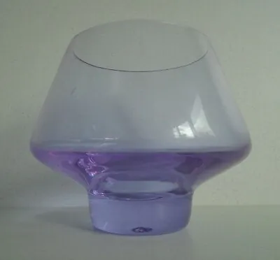 Buy Vintage CAITHNESS Art Glass Candle Holder Bowl Vase 115mm Alexandrite Neodymium • 9.99£