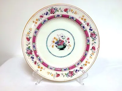 Buy Early Royal Doulton Pink Flower Basket Vase Pattern Dinner Plate 10.5  • 46.85£