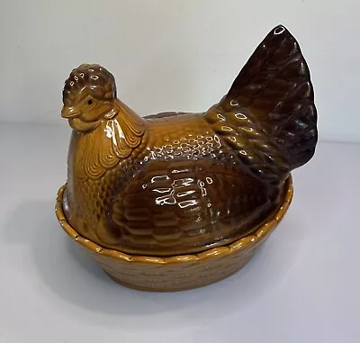 Buy Eastgate Pottery Withernsea Chicken Hen Ceramic Egg Holder VINTAGE  VGC • 29.99£