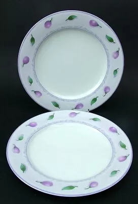 Buy TWO Marks And Spencer Berries & Leaves Pattern Side Or Bread  Plates 16.5cm VGC • 7.50£