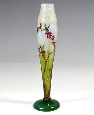 Buy Daum Nancy Frères Art Nouveau Vase Blütenweige France Um 1910 Height: 34.5 CM • 4,066.95£