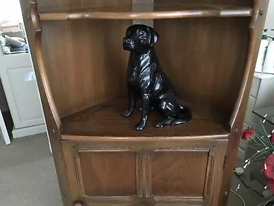 Buy Large Black Beswick Dog - Labrador Height 13” • 50£