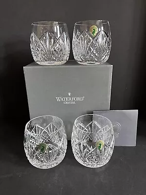Buy Waterford Crystal  Waterville  Set Of 4 Double Old Fashioned Glasses 3 5/8” • 192.06£