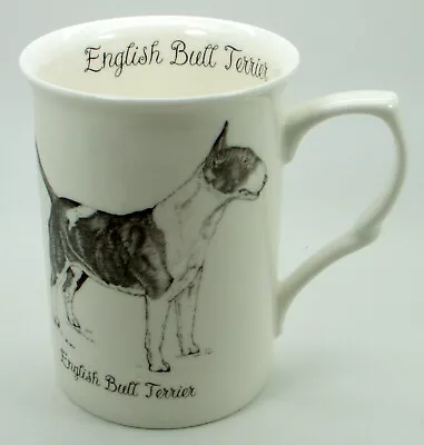 Buy ~ English Bull Terrier(Standing) ~ Bone China 10 Fl Oz(1/2 Pint) Dog Mug • 11.95£