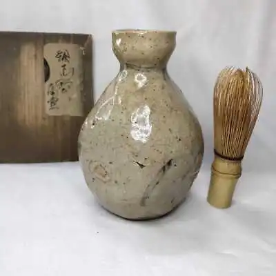 Buy SHINO Ware Pottery Vase 5.1 Inch 19TH C EDO Period Japanese Antique Old Art • 206.51£
