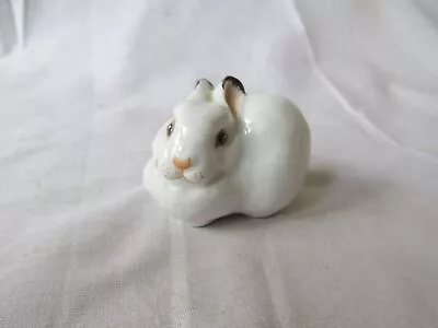 Buy A Vintage LOMONOSOV Russian Porcelain White Bunny Rabbit Figurine • 2.20£