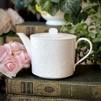 Buy KPM Berlin Porcelain Teapot White  Feldblume  Or  Field Flower  Excellent • 125£